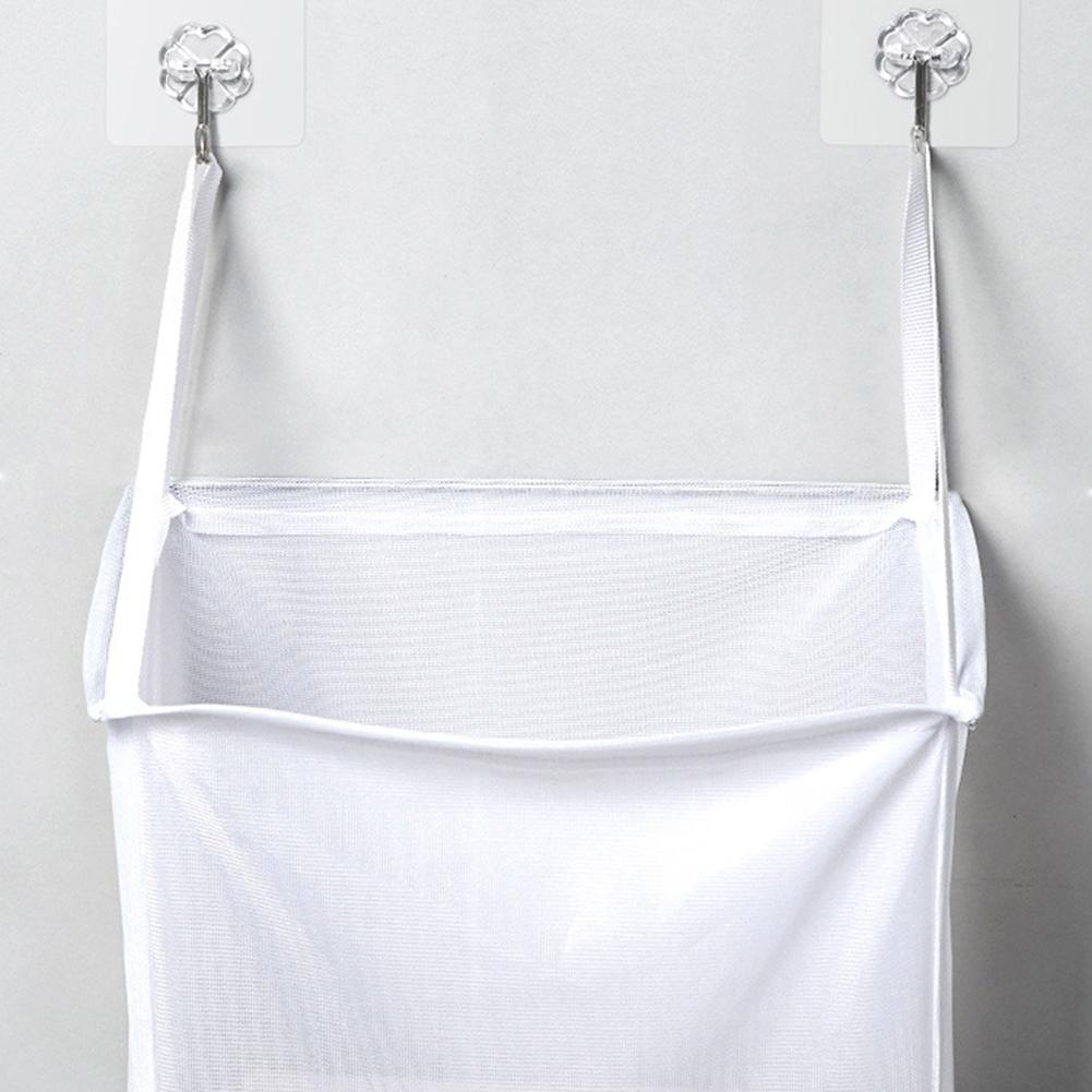 Wall Hanging Laundry Basket with Hooks Wall Hanging Laundry Basket with Hooks