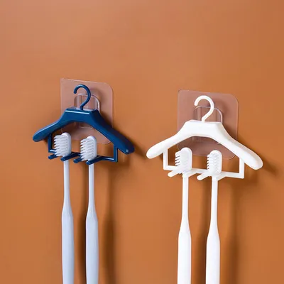 Wall Hanging Plastic Toothbrush Hanger Wall Hanging Plastic Toothbrush Hanger