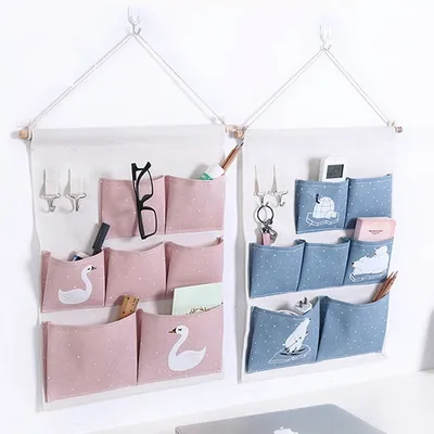 Wall Hanging Storage 7 Pockets Organizer