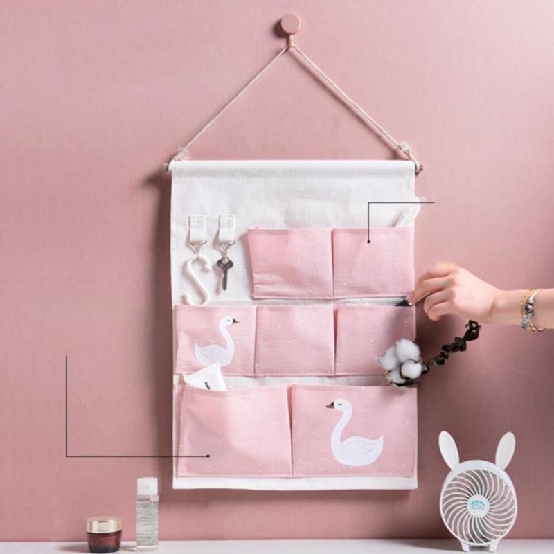 Wall Hanging Storage 7 Pockets Organizer