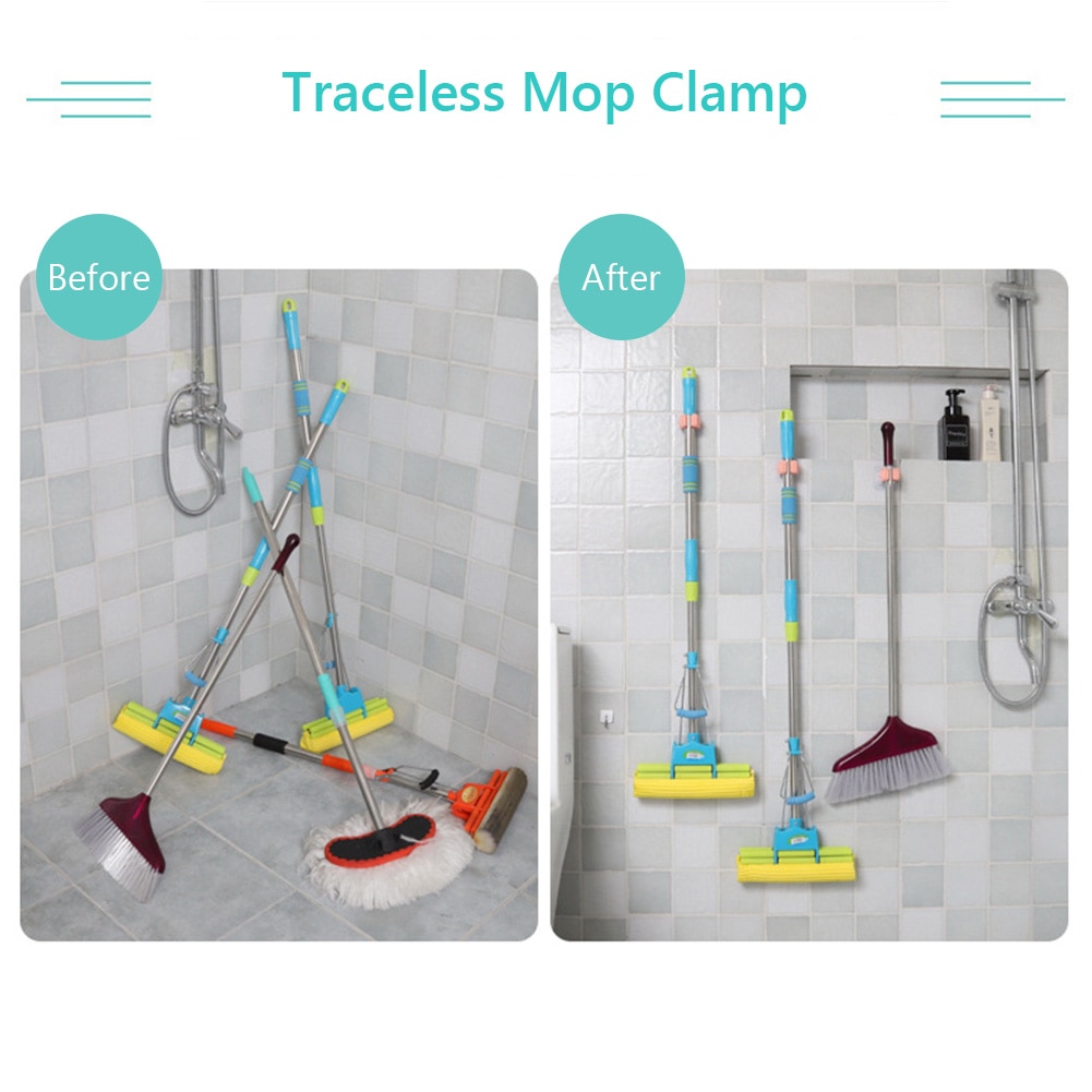Wall Mount Broom Holder Mop Organizer Wall Mount Broom Holder Mop Organizer