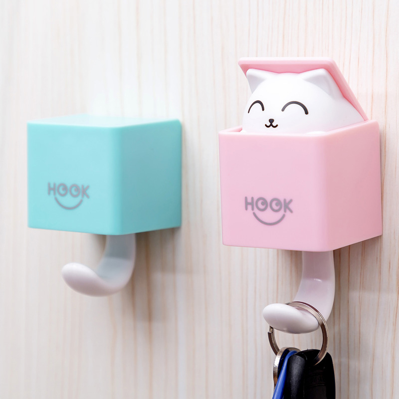 Wall Mount Cat Animal Key Holder