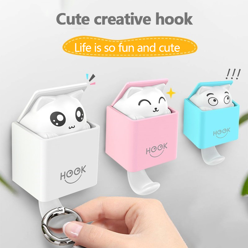 Wall Mount Cat Animal Key Holder