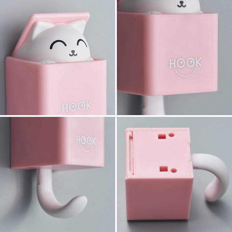 Wall Mount Cat Animal Key Holder