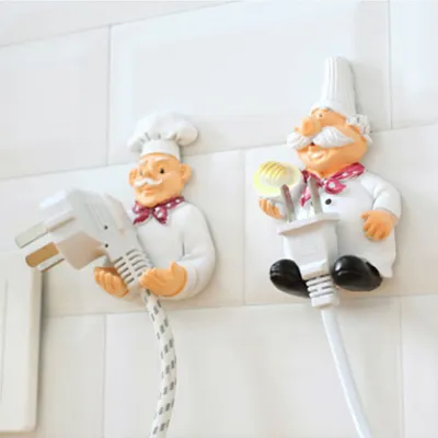 Wall Mount Chef Plug Holder Wall Mount Chef Plug Holder