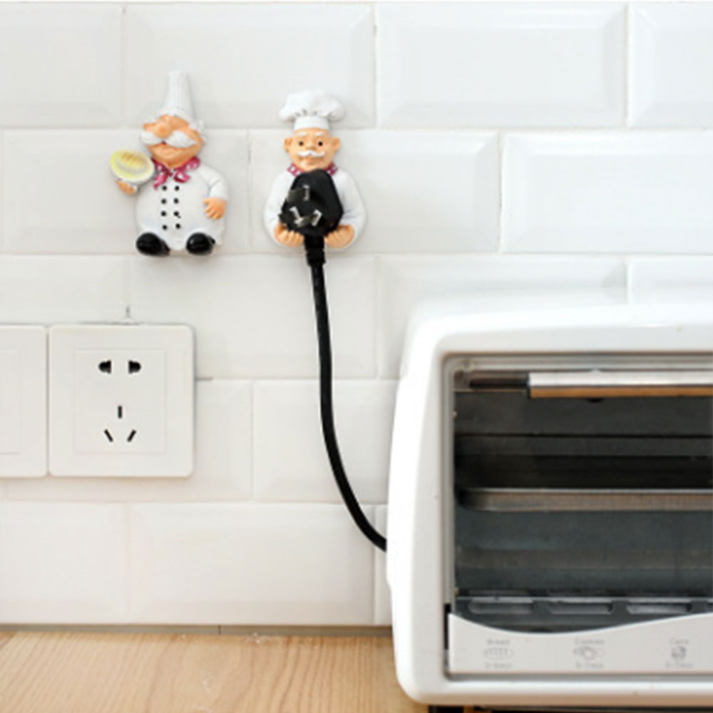 Wall Mount Chef Plug Holder Wall Mount Chef Plug Holder
