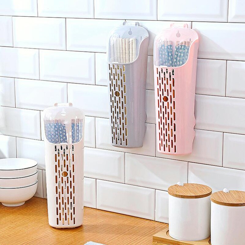 Wall Mount Draining Chopsticks Cage Wall Mount Draining Chopsticks Cage