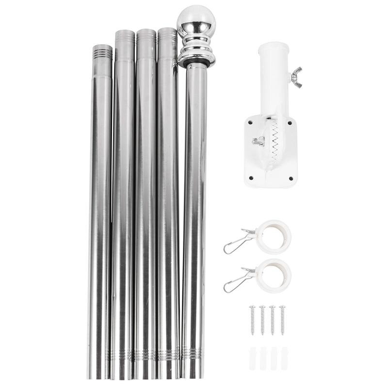 Wall Mount Flag Pole with Screws Wall Mount Flag Pole with Screws
