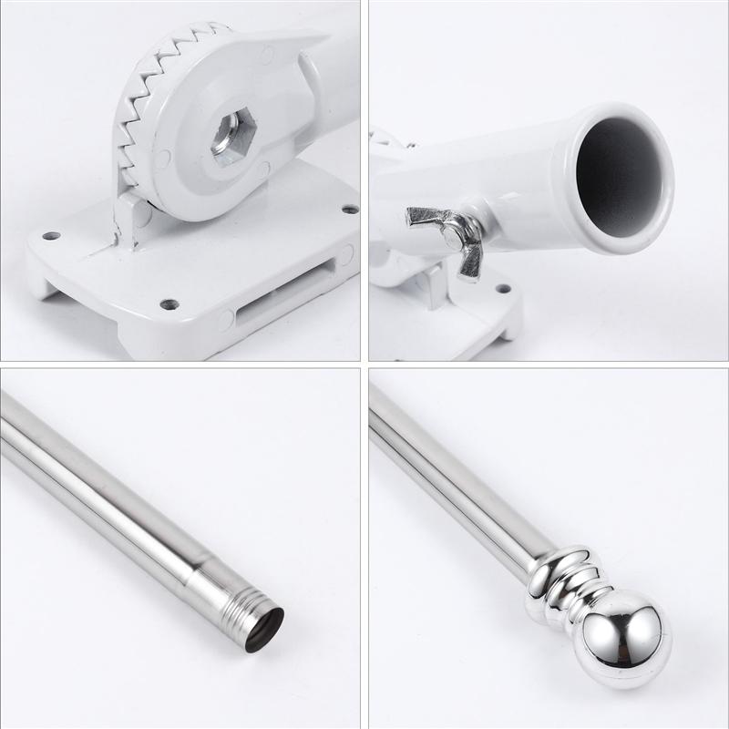 Wall Mount Flag Pole with Screws Wall Mount Flag Pole with Screws