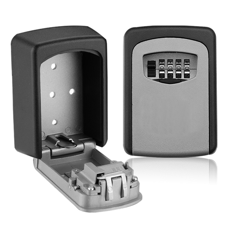 Wall Mount Lock Box Weatherproof Safe Box