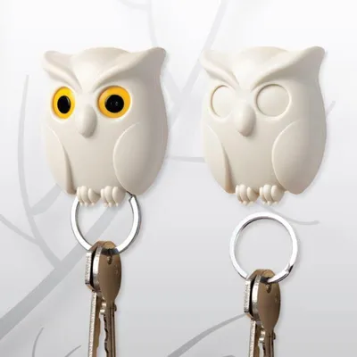 Wall Mount Owl Key Holder Wall Mount Owl Key Holder