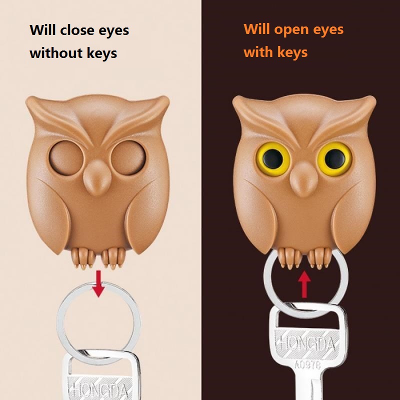 Wall Mount Owl Key Holder Wall Mount Owl Key Holder