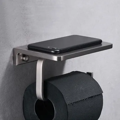 Wall Mount Phone Toilet Paper Holder Wall Mount Phone Toilet Paper Holder