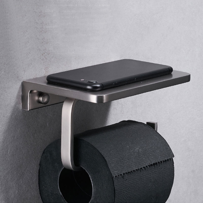 Wall Mount Phone Toilet Paper Holder Wall Mount Phone Toilet Paper Holder