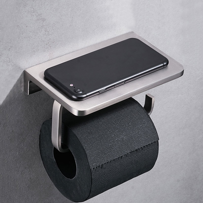 Wall Mount Phone Toilet Paper Holder Wall Mount Phone Toilet Paper Holder
