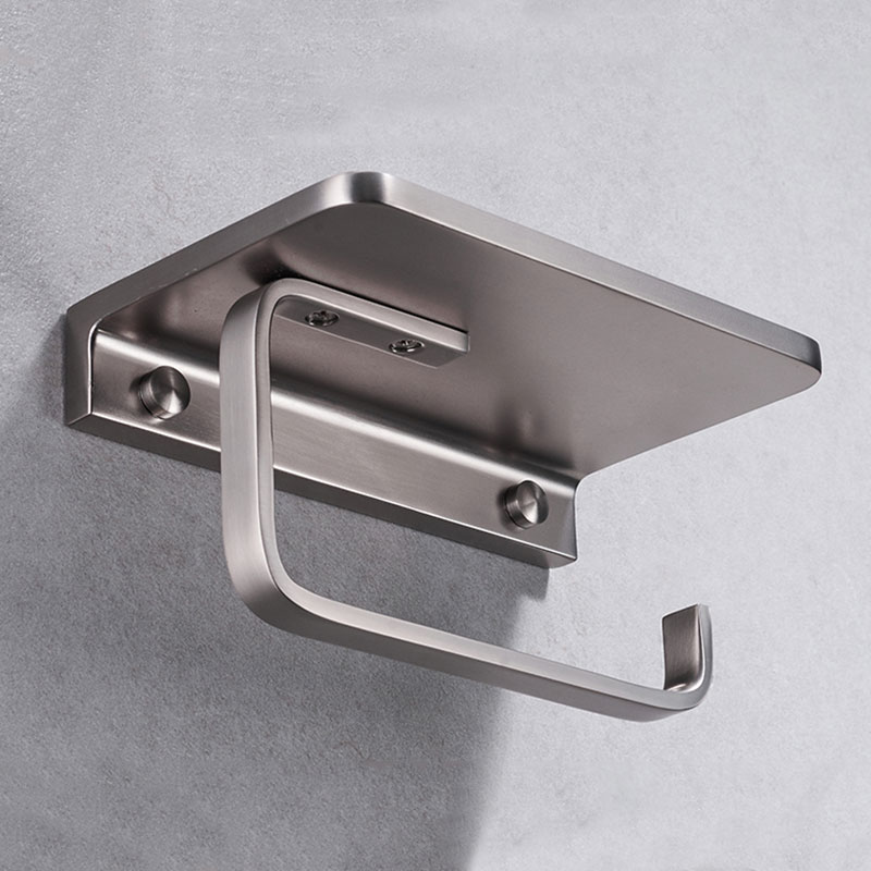 Wall Mount Phone Toilet Paper Holder Wall Mount Phone Toilet Paper Holder