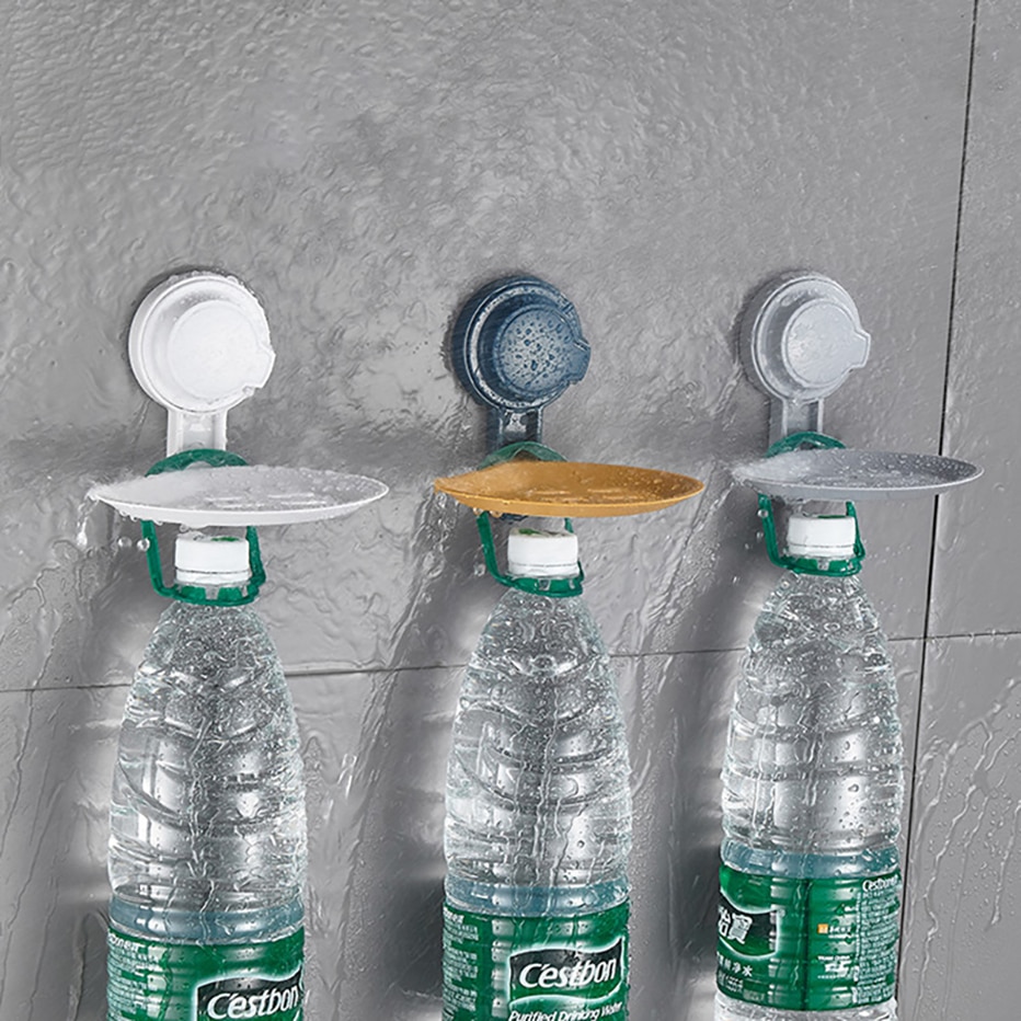 Wall Mount Suction Cup Soap Holder