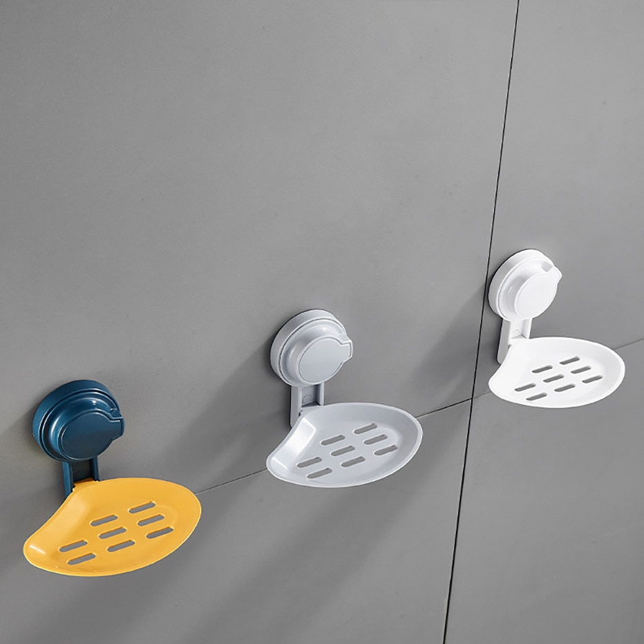 Wall Mount Suction Cup Soap Holder