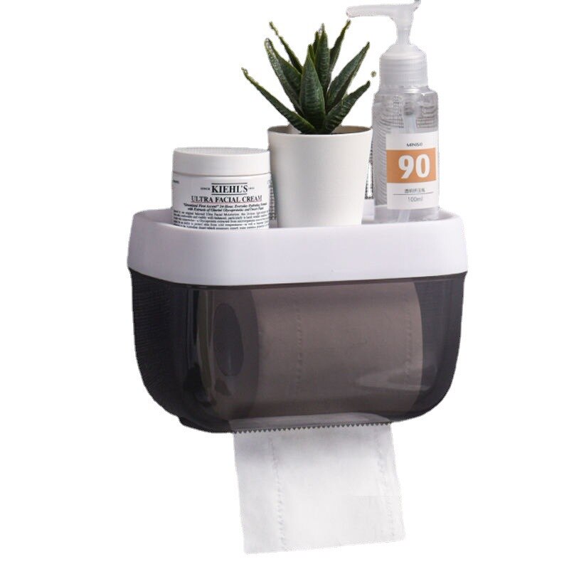 Wall Mount Toilet Roll Storage Box