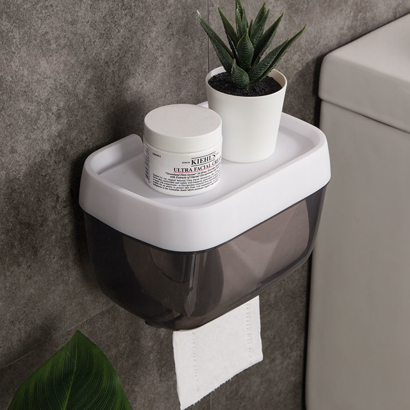 Wall Mount Toilet Roll Storage Box