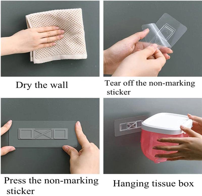 Wall Mount Toilet Roll Storage Box