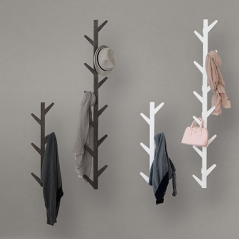 Wall Mounted Coat Rack With 6 Hooks Wall Mounted Coat Rack With 6 Hooks