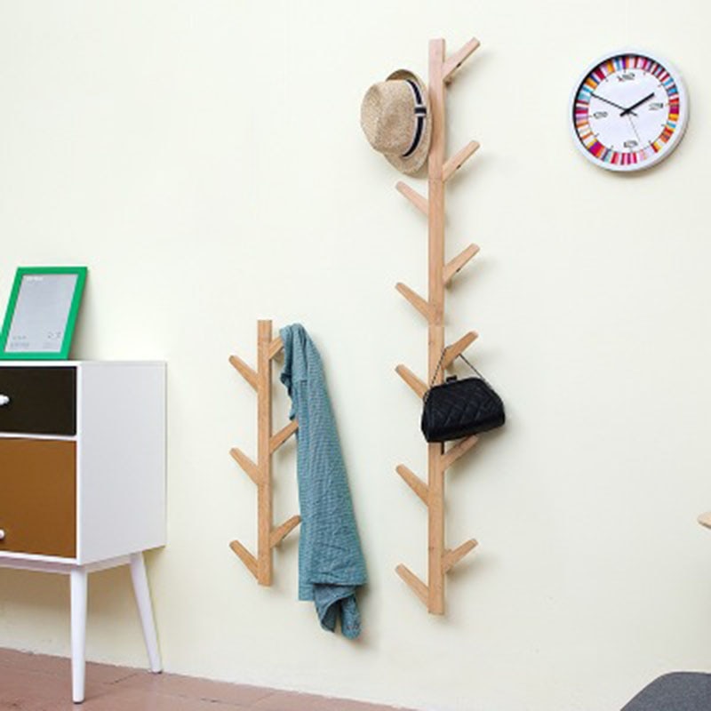 Wall Mounted Coat Rack With 6 Hooks Wall Mounted Coat Rack With 6 Hooks
