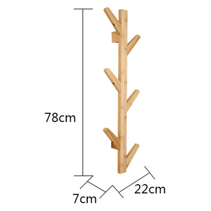 Wall Mounted Coat Rack With 6 Hooks Wall Mounted Coat Rack With 6 Hooks