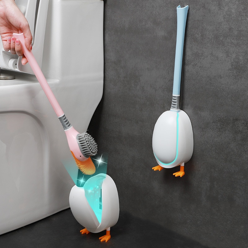 Wall Mounted Duck Toilet Brush