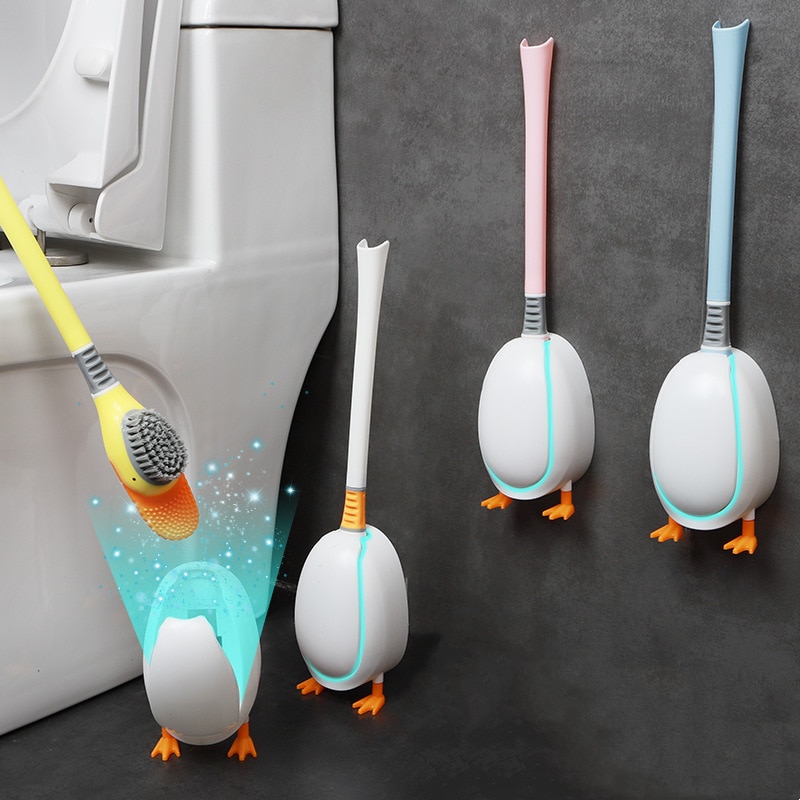 Wall Mounted Duck Toilet Brush
