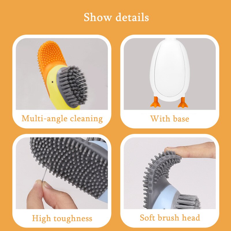 Wall Mounted Duck Toilet Brush