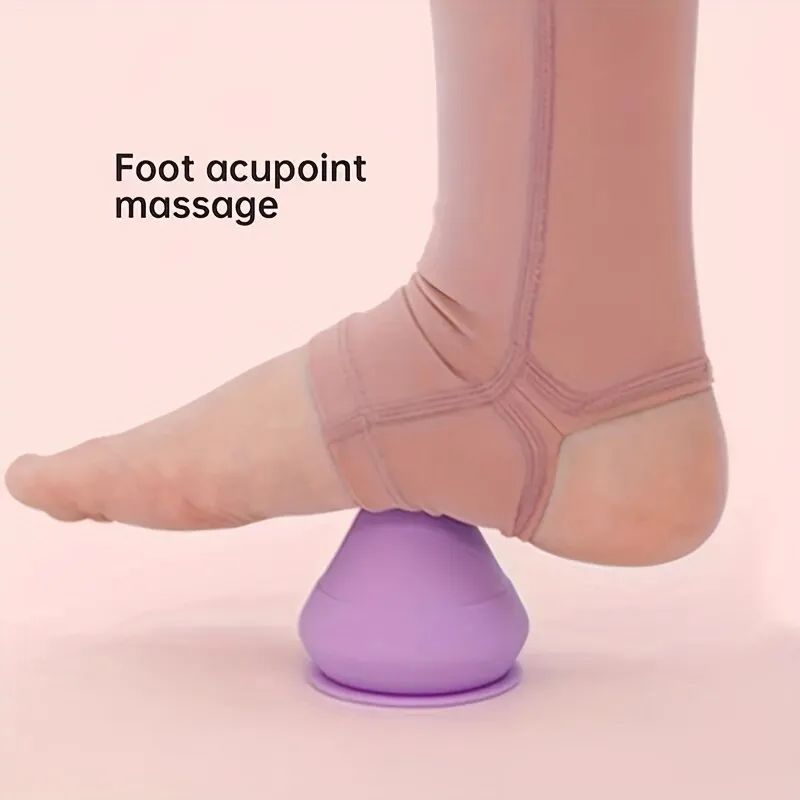 Wall-mounted Fascia Cone Multi-Function Suction Cup Wall Massager For Back Muscle Relaxation Arm Foot Massager Trigger