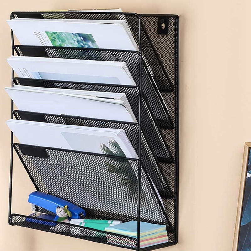 Wall Mounted File Holder Rack Wall Mounted File Holder Rack