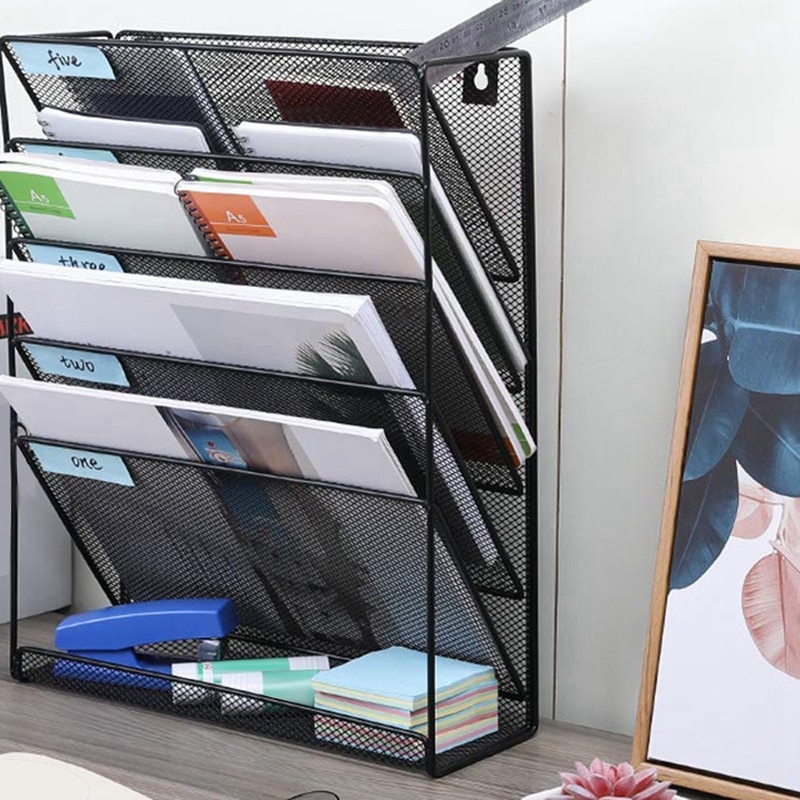 Wall Mounted File Holder Rack Wall Mounted File Holder Rack