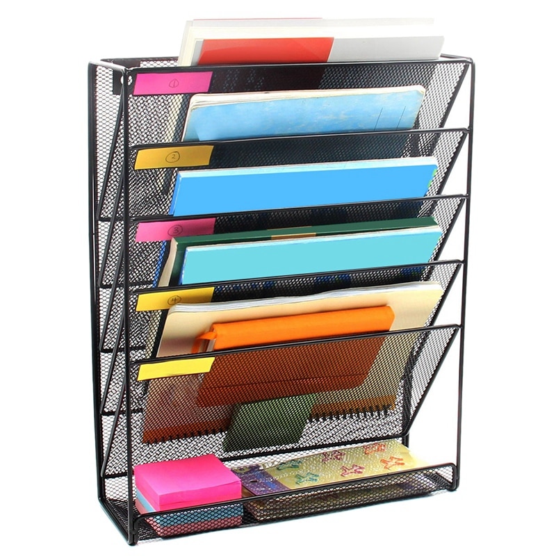 Wall Mounted File Holder Rack Wall Mounted File Holder Rack