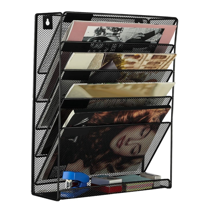 Wall Mounted File Holder Rack Wall Mounted File Holder Rack