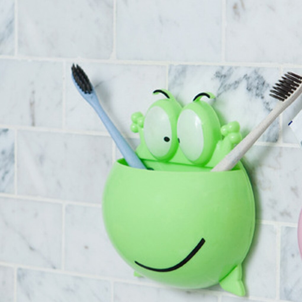 Wall Mounted Frog Toothbrush Holder Wall Mounted Frog Toothbrush Holder