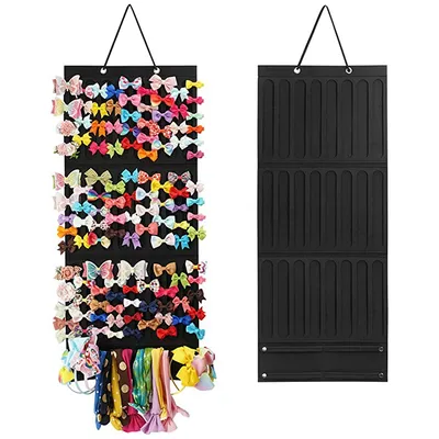 Wall Mounted Hair Bows Organizer