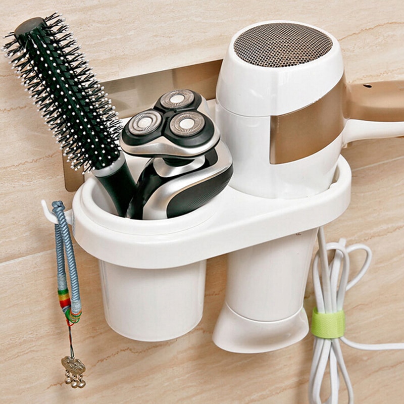 Wall Mounted Hair Dryer Rack Wall Mounted Hair Dryer Rack