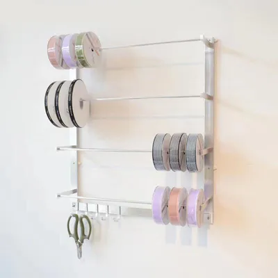 Wall Mounted Ribbon Storage Rack Wall Mounted Ribbon Storage Rack