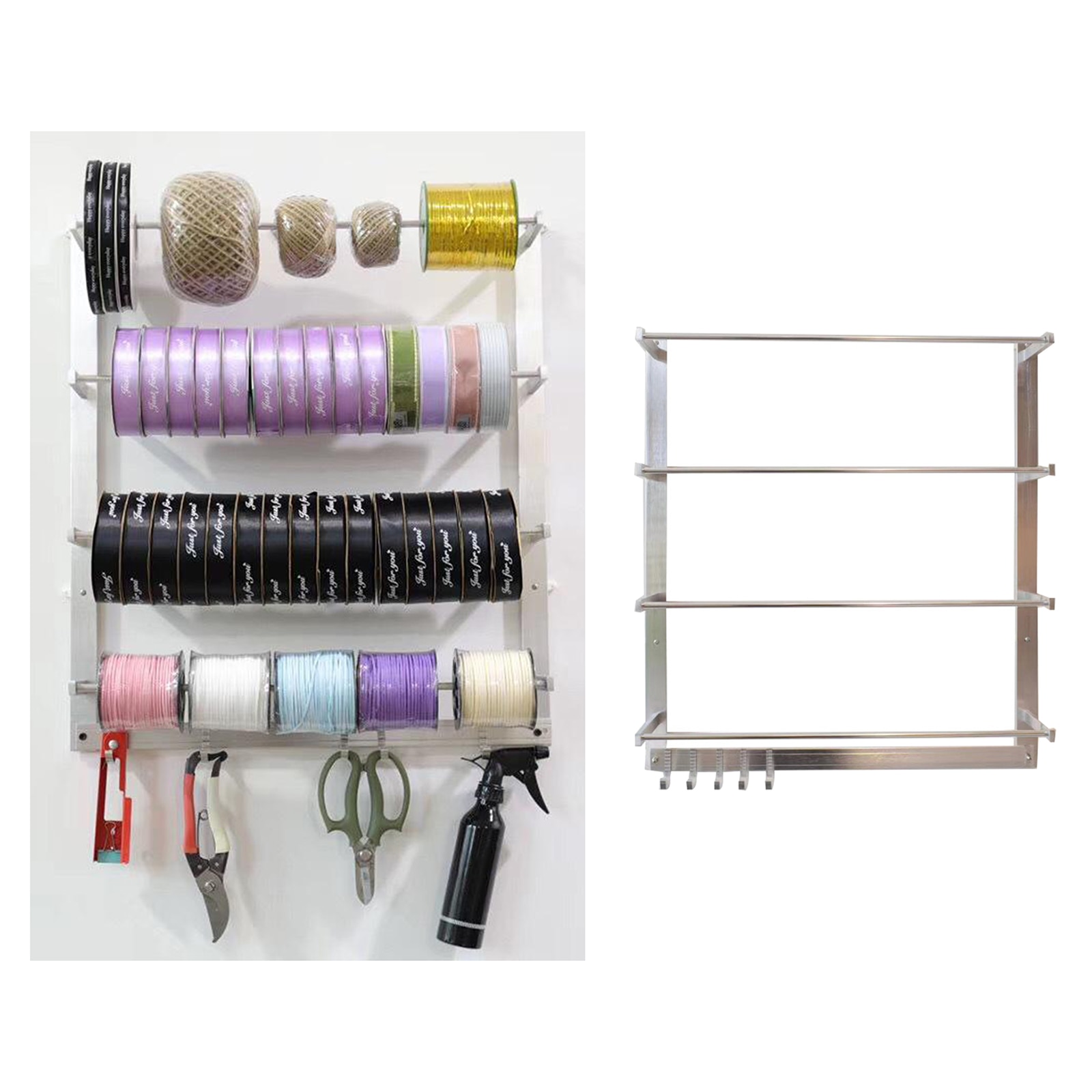 Wall Mounted Ribbon Storage Rack Wall Mounted Ribbon Storage Rack
