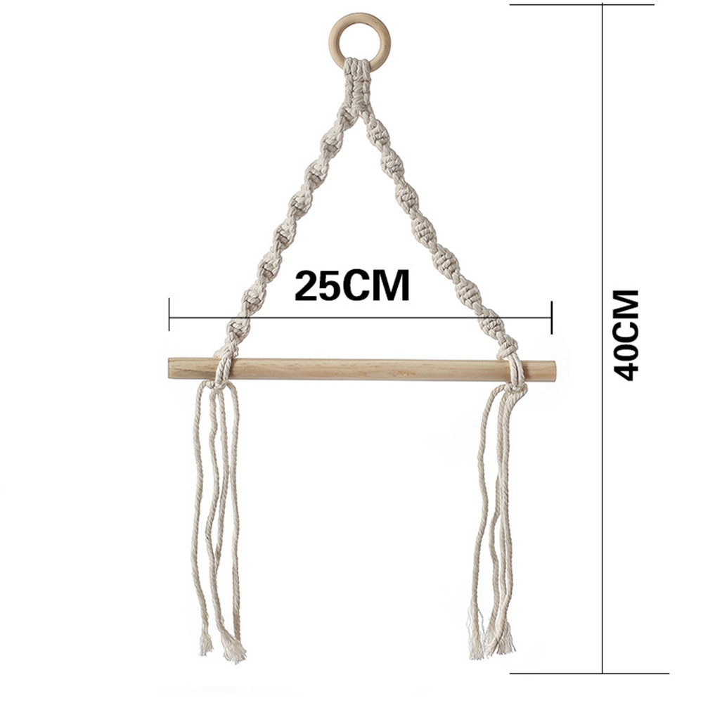 Wall Mounted Rope Toilet Paper Holder