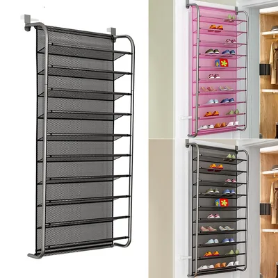 Wall Mounted Shoe Storage 10-Layer Rack Wall Mounted Shoe Storage 10-Layer Rack