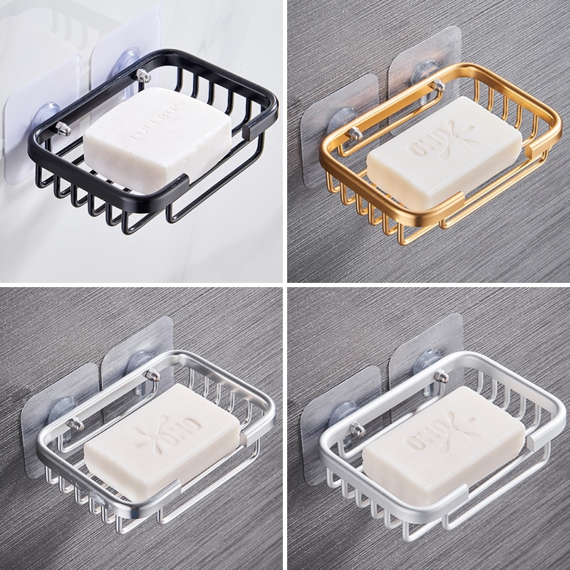 Wall Mounted Soap Holder Drill Free Installation Wall Mounted Soap Holder Drill Free Installation