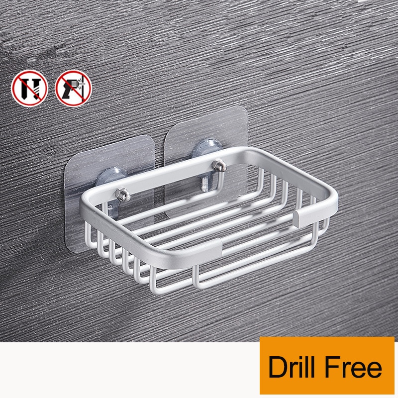 Wall Mounted Soap Holder Drill Free Installation Wall Mounted Soap Holder Drill Free Installation