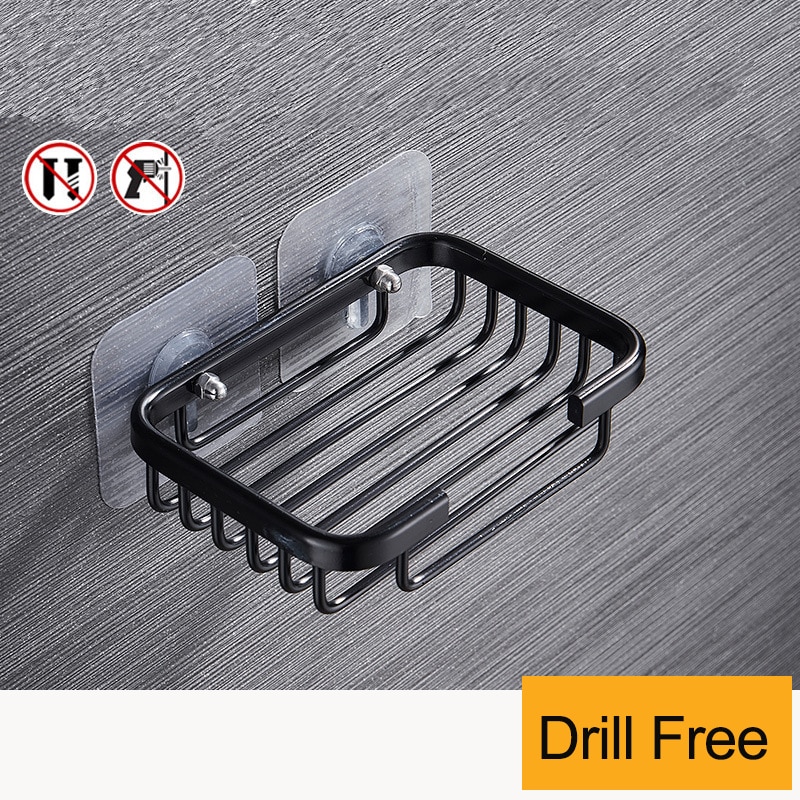 Wall Mounted Soap Holder Drill Free Installation Wall Mounted Soap Holder Drill Free Installation
