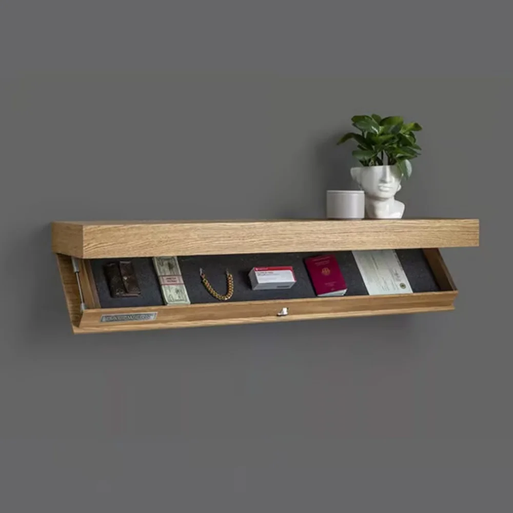 Wall-mounted Storage Solution Hidden Shelf With Secret Compartment Wooden Furniture Storage Floating Shelf Furniture Wall-mounted Storage Solution Hidden Shelf With Secret Compartment Wooden Furniture Storage Floating Shelf Furniture