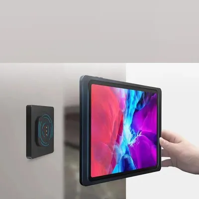 Wall Mounted Tablet Holder Wireless Charger Magnetic Bracket Type-C USBC for Android iPad Home Central Control Panel Wall Mounted Tablet Holder Wireless Charger Magnetic Bracket Type-C USBC for Android iPad Home Central Control Panel