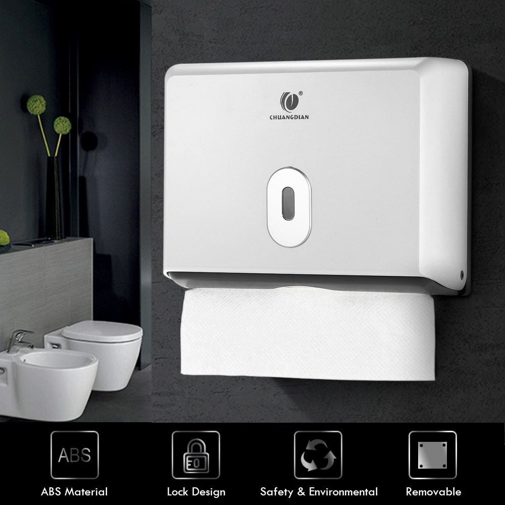 Wall Mounted Tissue Holder with Screws Wall Mounted Tissue Holder with Screws