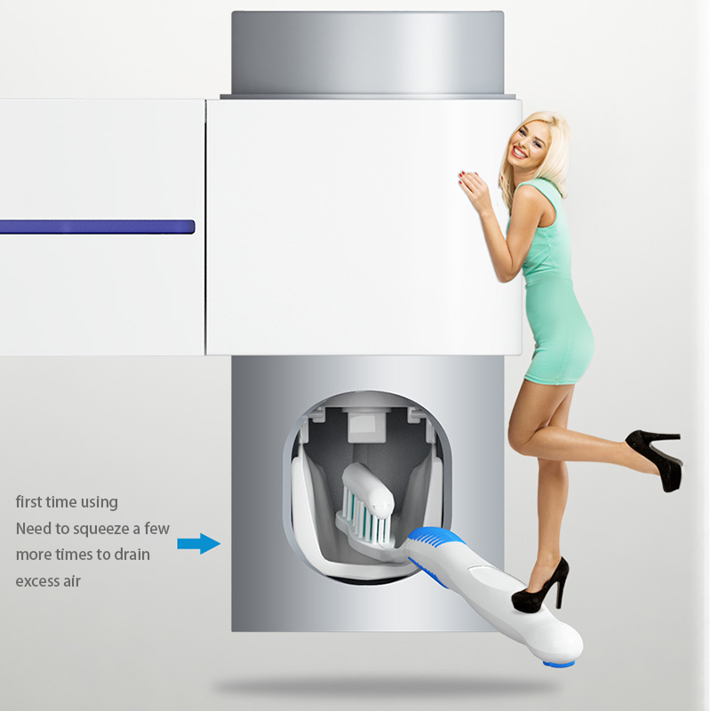 Wall Mounted Toothbrush Holder with UV Light Wall Mounted Toothbrush Holder with UV Light